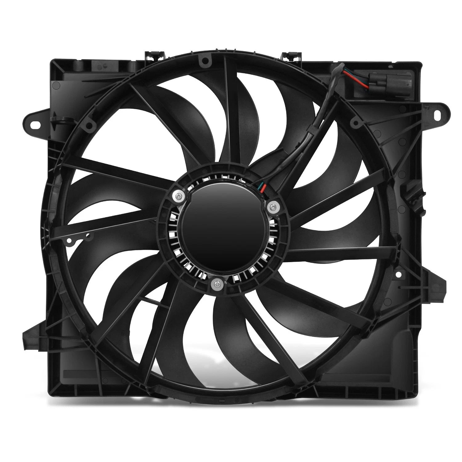 Cooling Radiator Fan Assembly for Jeep Gladiator Wrangler (2021–2025)