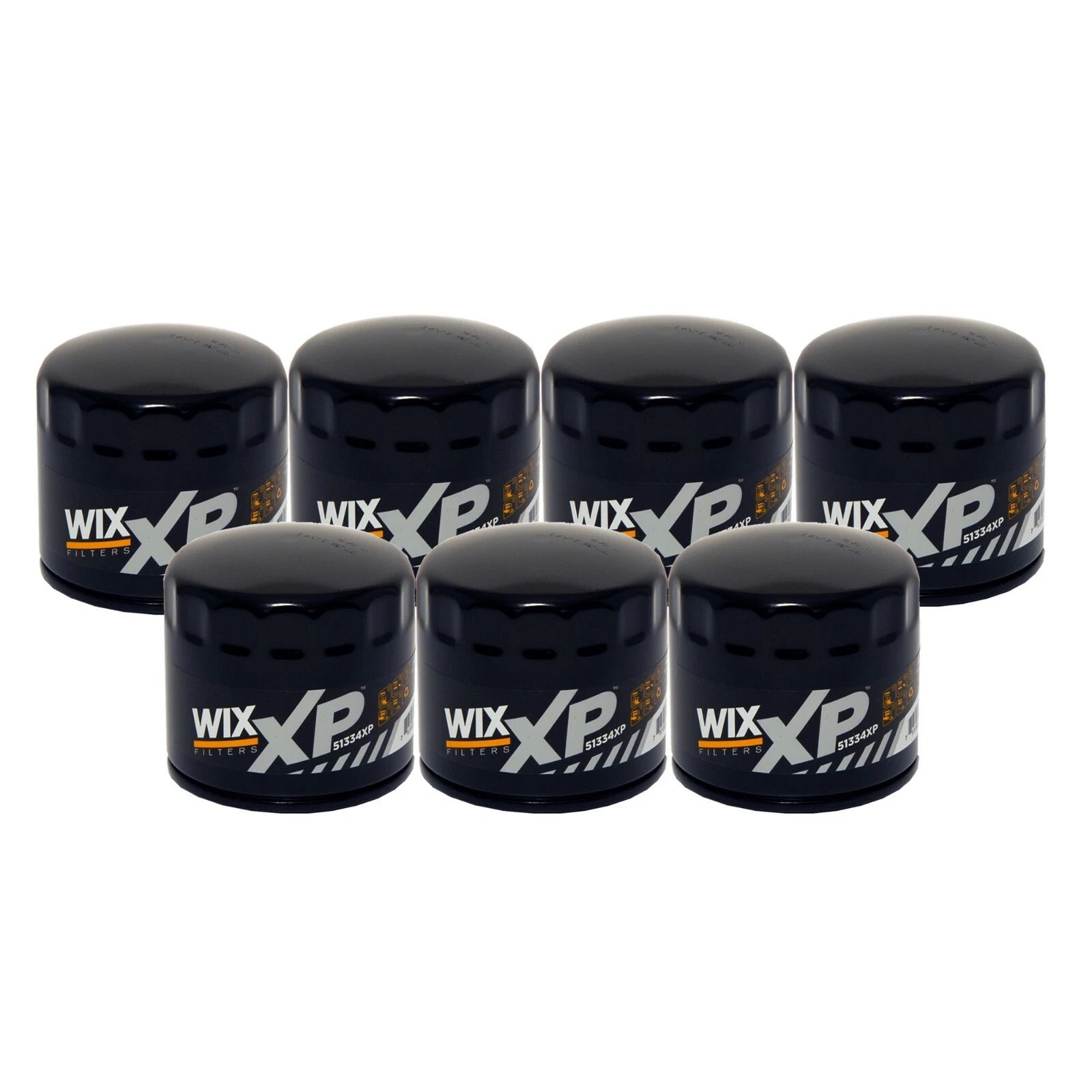Set of 7 Wix XP Engine Oil Filters for Acura Chevrolet Dodge Ford GMC Honda Kia