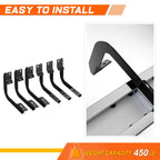 LH Driver Side Steel Hood Hinge for Toyota Yaris Hatchback (2006–2008)