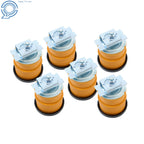Set of 4 Body Mount Bushings for Ford F450 F250 (2008–2016)