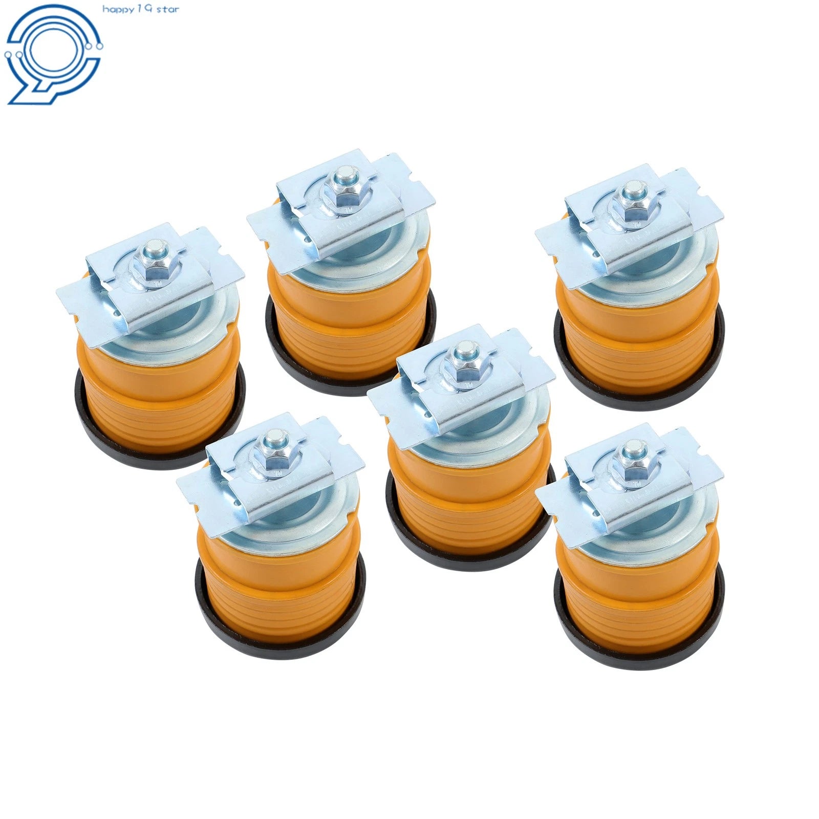 Set of 4 Body Mount Bushings for Ford F450 F250 (2008–2016)