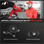 2X Engine Transmission Mount for Honda Accord (2008–2012) Acura TSX