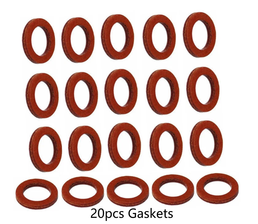 20 Pack Gearcase Drain Gaskets for Mercury Outboard (Replaces 27-95220)