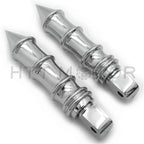 Spike Bamboo Footpeg Footrest for Suzuki Volusia 800 (2001–2004) & Honda VTX1800