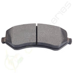 Set of 4 Metallic Brake Pads for Grand Caravan, Town & Country, Liberty, Voyager (2008–2020)