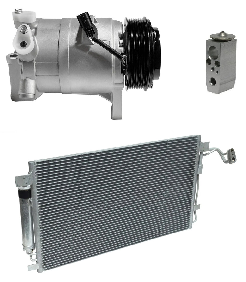 AC Compressor Kit with Condenser for Nissan Maxima 3.5L (2009–2014)
