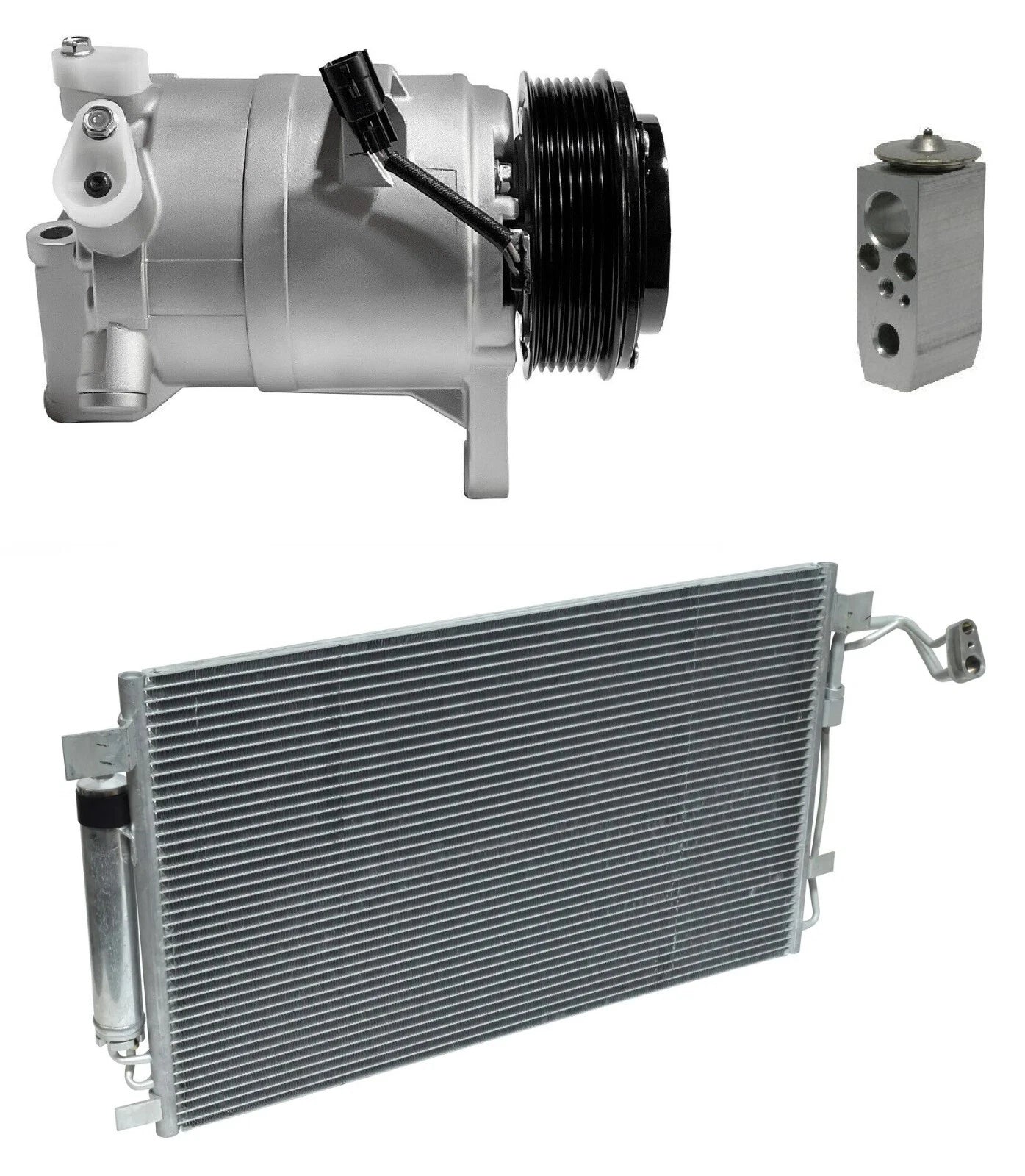 AC Compressor Kit with Condenser for Nissan Maxima 3.5L (2009–2014)