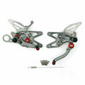 Rearset Foot Pegs for BMW S1000RR (2010–2014) Gray EJ