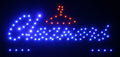LED Lighted Sign for Home Decor (Open 24hrs)
