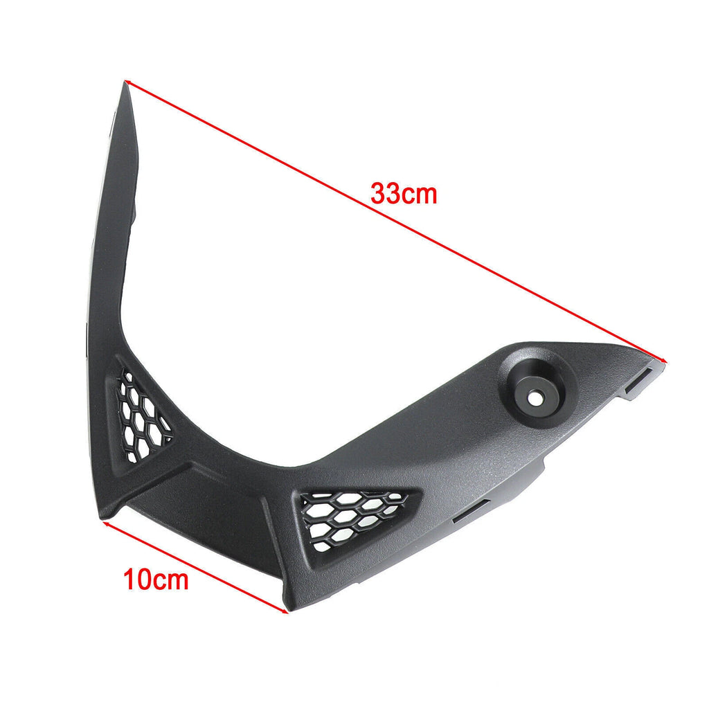 Lower Protection Cover Fairing Plates for Suzuki GSX-S750 (2017–2021) Black