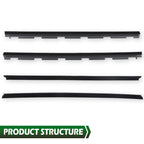 Window Sweep Felt Seal Weatherstrip for Chevy GMC Truck