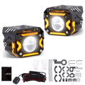 12V 80W LED Spotlight for Motorcycle ATV UTV SUV (IP67)