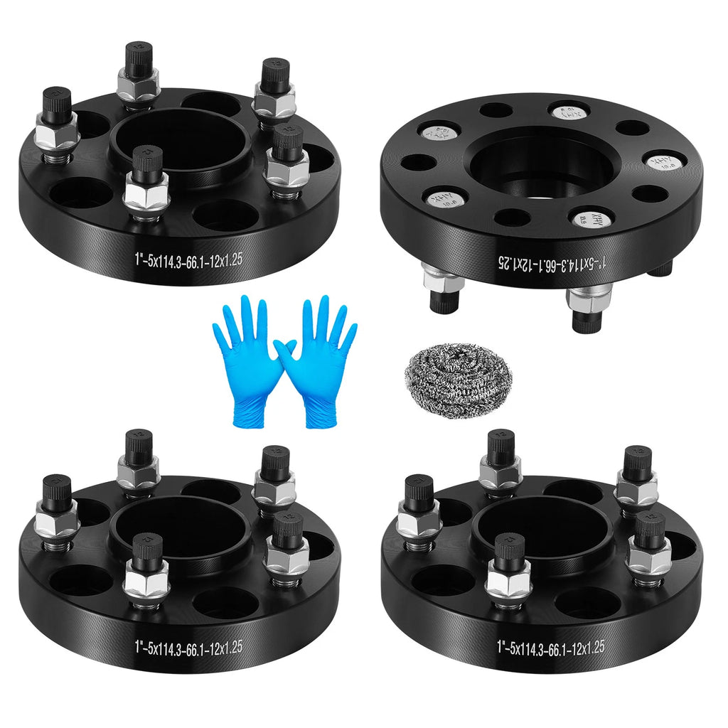 Hubcentric Wheel Spacers 5x4.5 5x114.3 12x1.25 for Infiniti G25 (2011–2012)