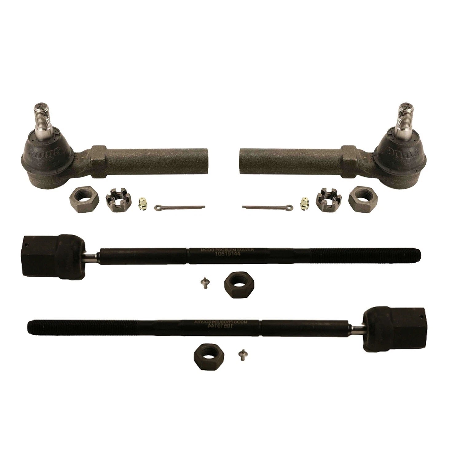 Moog Inner & Outer Steering Tie Rod End Kit for Ford Mustang (2005–2014)
