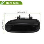 Exterior Door Handle for Honda Civic (1996–2000) No.72680S04003 Black Rear Left