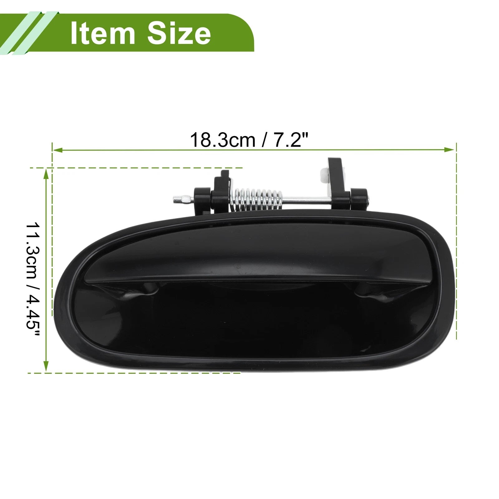 Exterior Door Handle for Honda Civic (1996–2000) No.72680S04003 Black Rear Left
