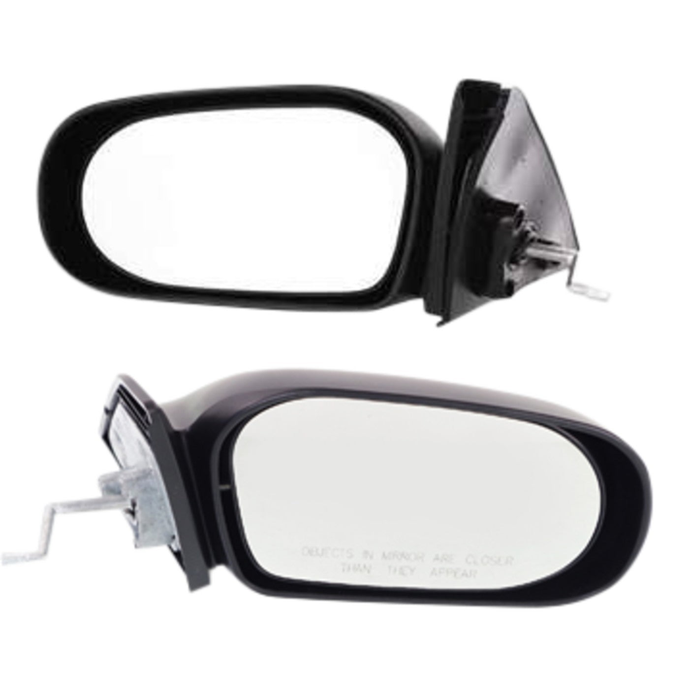 Manual Remote Mirror Set for Toyota Tercel (1991–1994) Textured Black