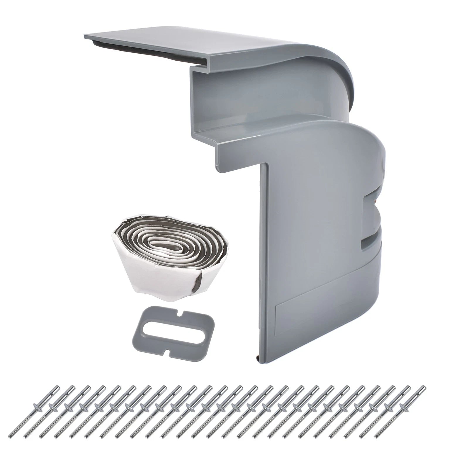 Passenger Side Corner Cap with Light for Box Truck (62664)