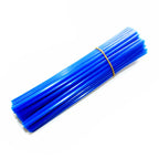 72pcs Blue Spoke Wraps for KTM CRF YZF (MX Motorcross Dirt Bike)