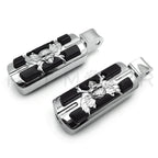 Pirate Skull Footpegs for Honda Stateline Shadow VLX VTX1300C VTX1800C VTX1800F