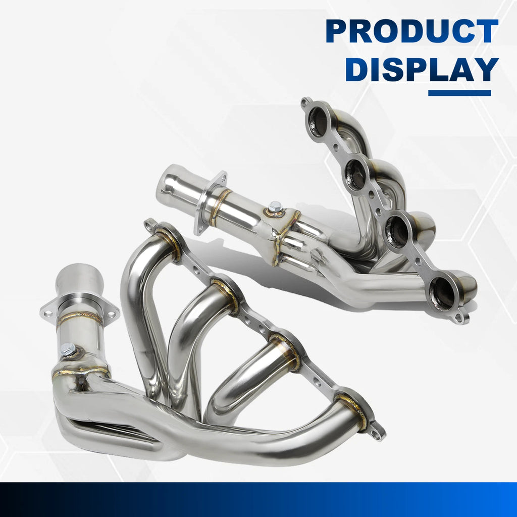 Stainless Steel Long Tube Exhaust Header for Corvette C6 (2005–2013)
