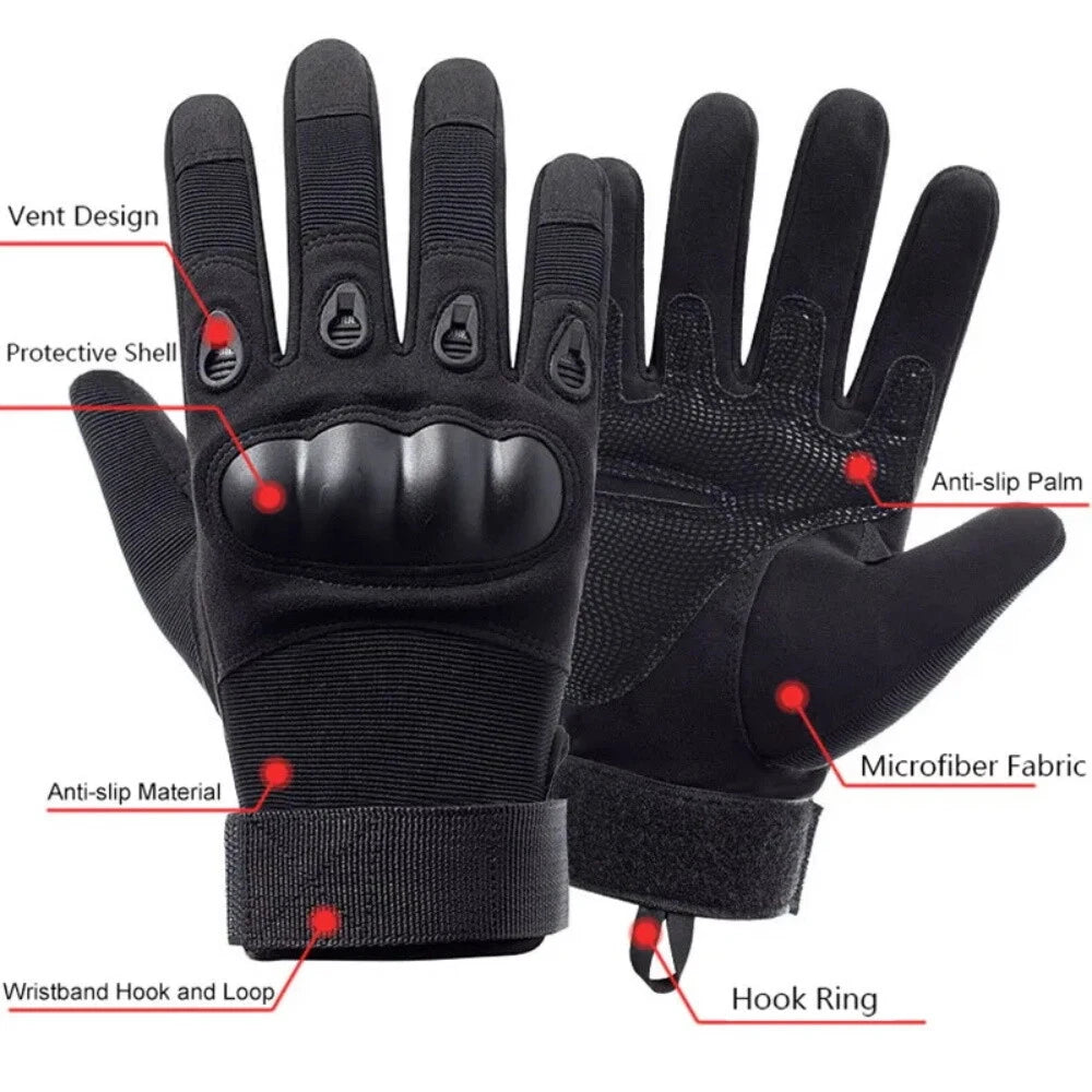 Full Finger Gloves for Outdoor Activities (Cycling, Paintball, Motorcycle)