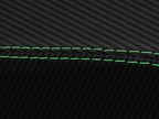 Manual Shift Boot Cover for Acura NSX (1991–2005) Carbon Fiber Green Stitch