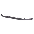 Replacement Black Textured Plastic Front Lower Bumper Deflector