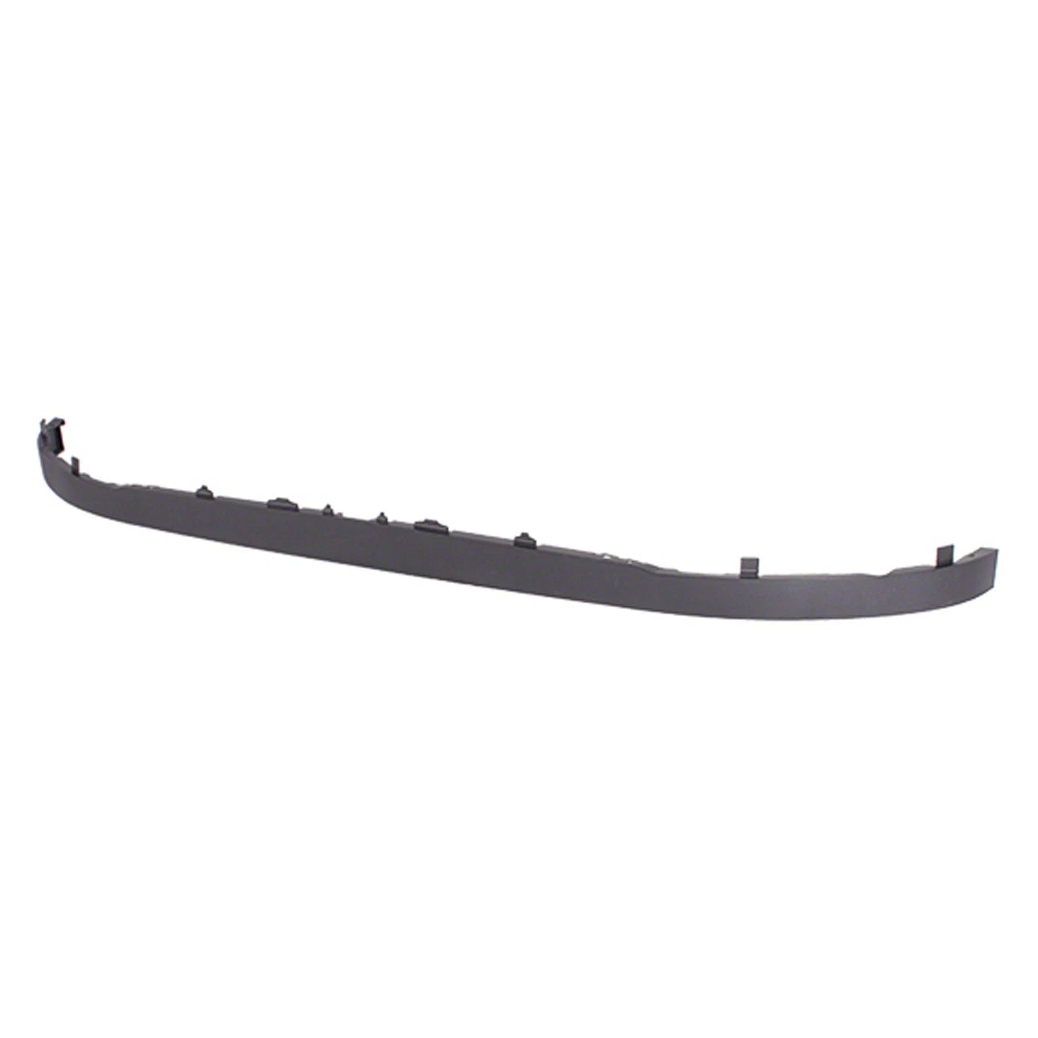 Replacement Black Textured Plastic Front Lower Bumper Deflector