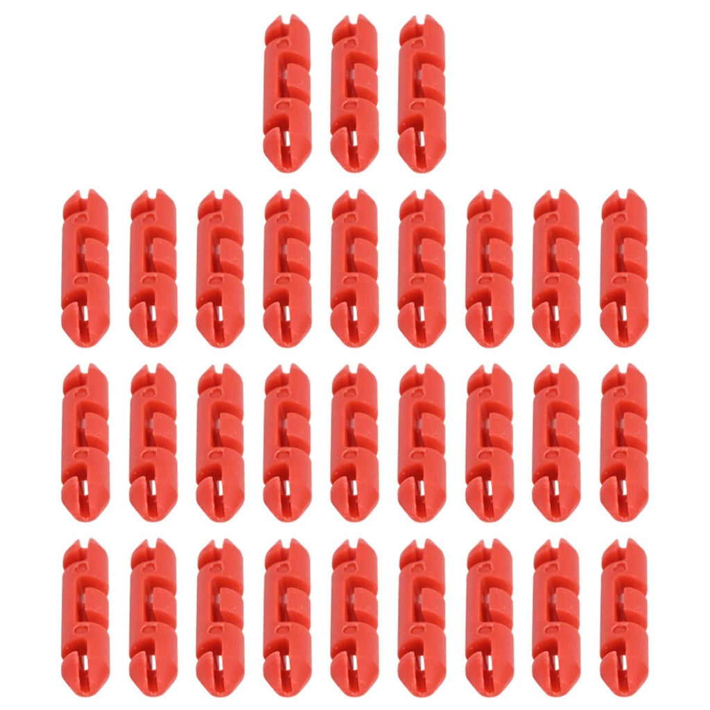 30PCS Nylon Auto Stopper Beads for Fishing Gear
