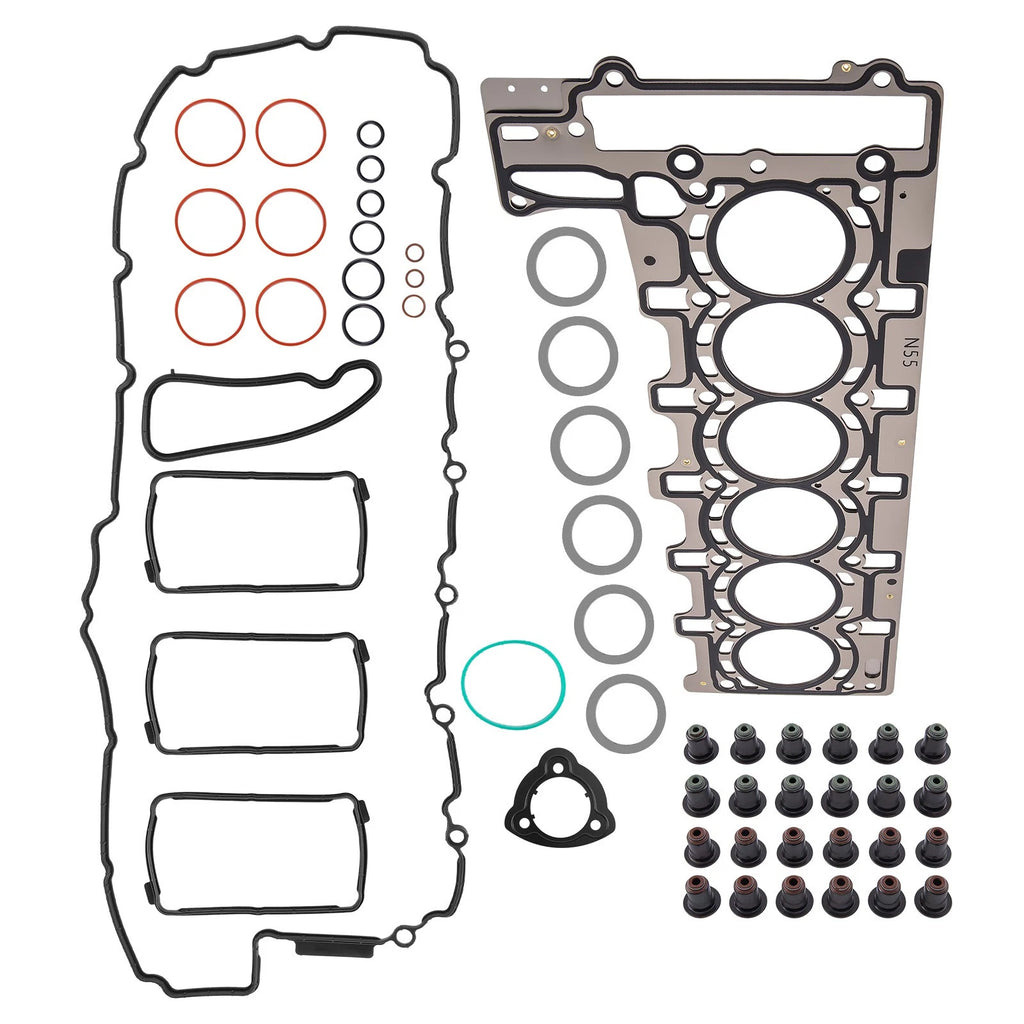Cylinder Head Gasket Set for BMW 335i 535i X5 X6 N55 2010–2018