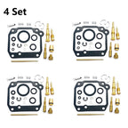 4X Carburetor Rebuild Kit for Suzuki LT125 Quadrunner (1983–1987)