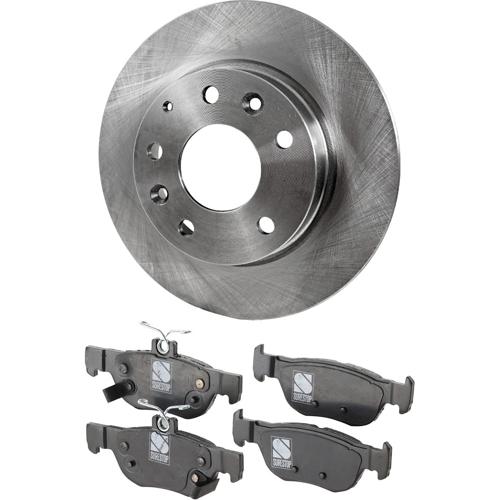 Brake Disc Rotors and Pads Kit for Mazda CX-30 (2019–2021)