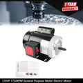 Electric Motor 1/2HP 1725RPM TEFC for General Purpose Applications