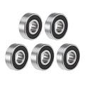 Set of 5 6201-2RS Ball Bearings for Various Models (12x32x10mm)