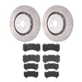 Front Brake Kit with Drilled Rotors & Brembo Pads for Challenger Charger (2015–2023)
