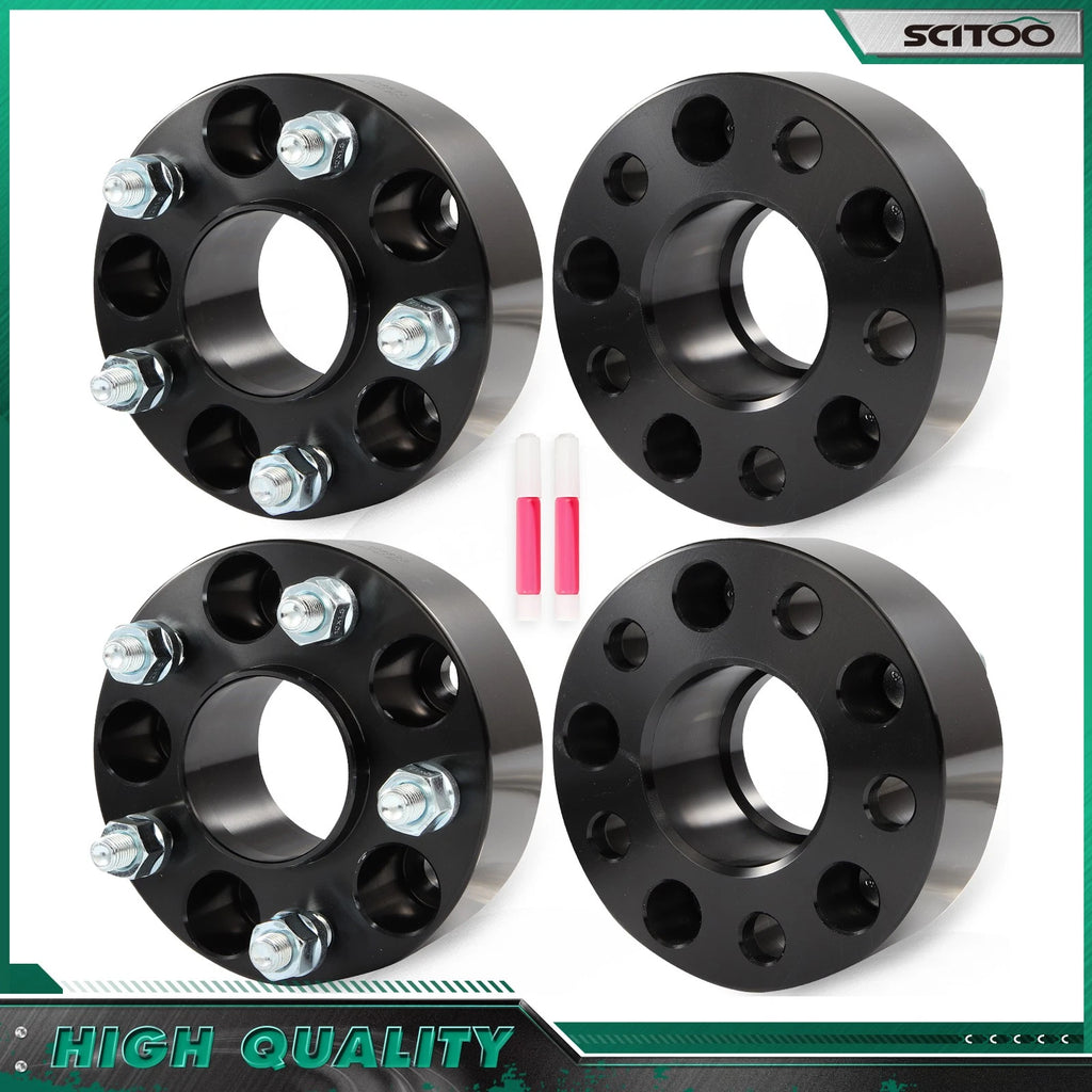 Set of 4 Wheel Spacers 2" 5x4.5" M12x1.5 67.1mm for Jeep Compass (2007–2017)