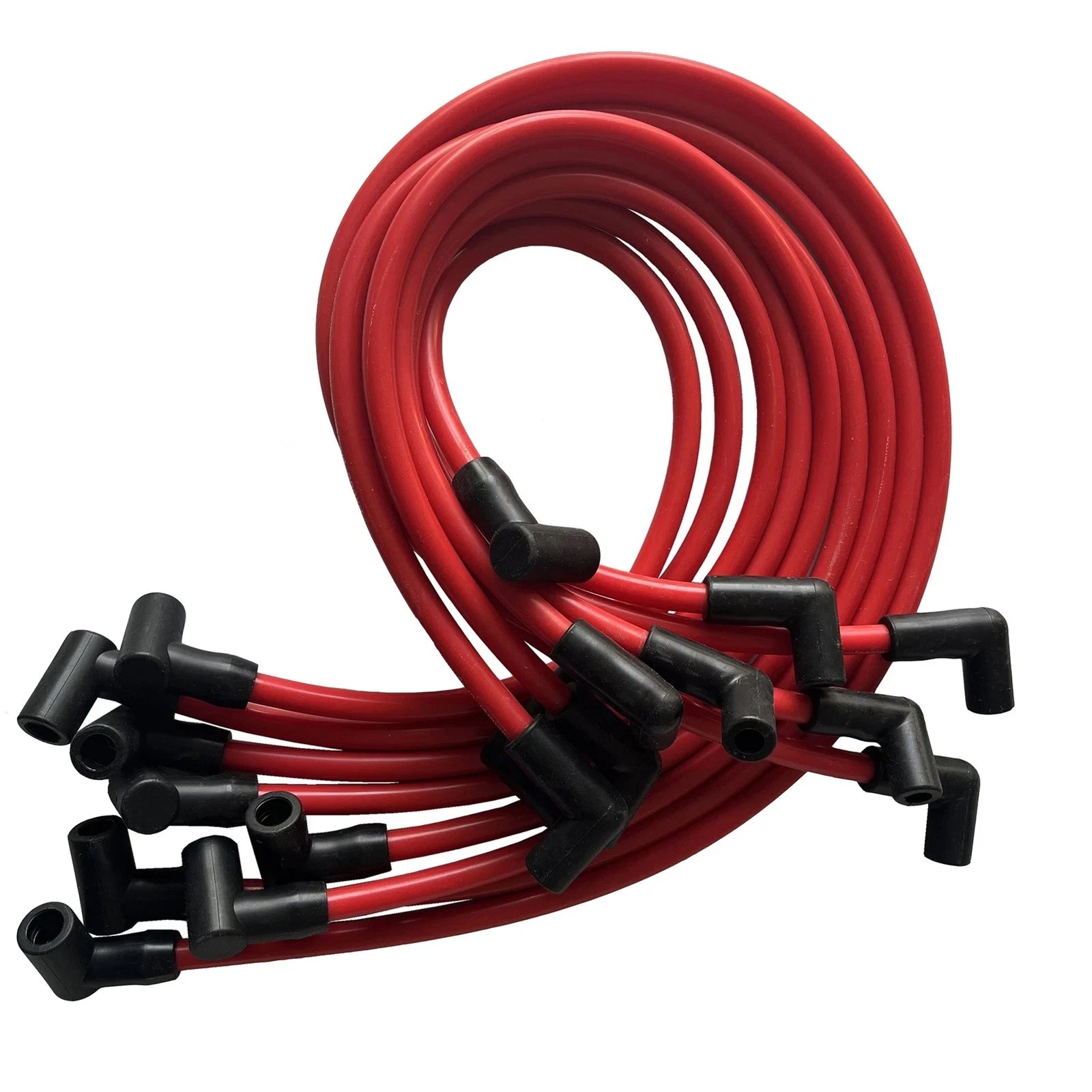 9PCS 10.5MM Spark Plug Wires Set for Chevrolet HEI SBC BBC 350 383 454