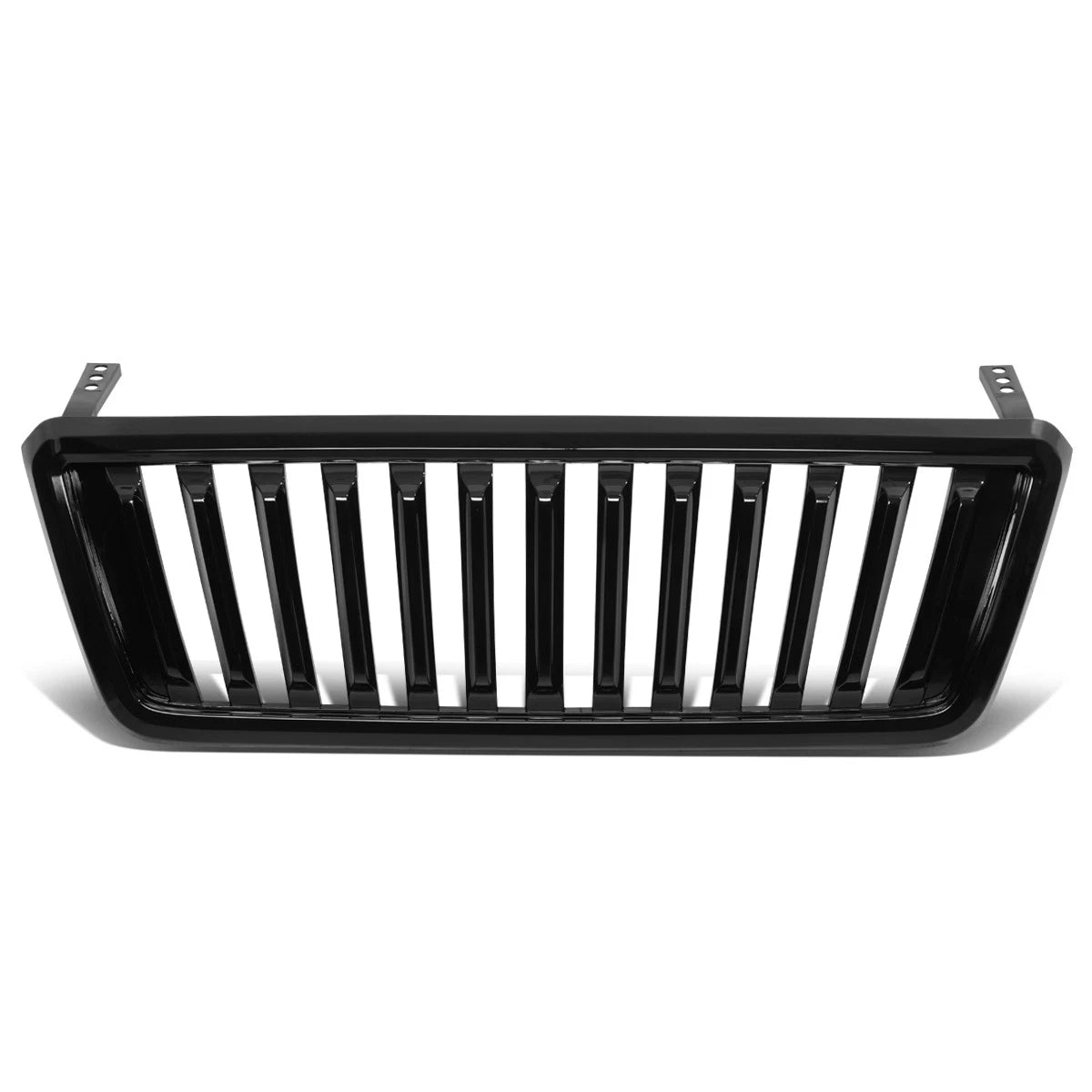 Front Bumper Upper Grille for Ford F150 (2004–2008) Badgeless Fence Style