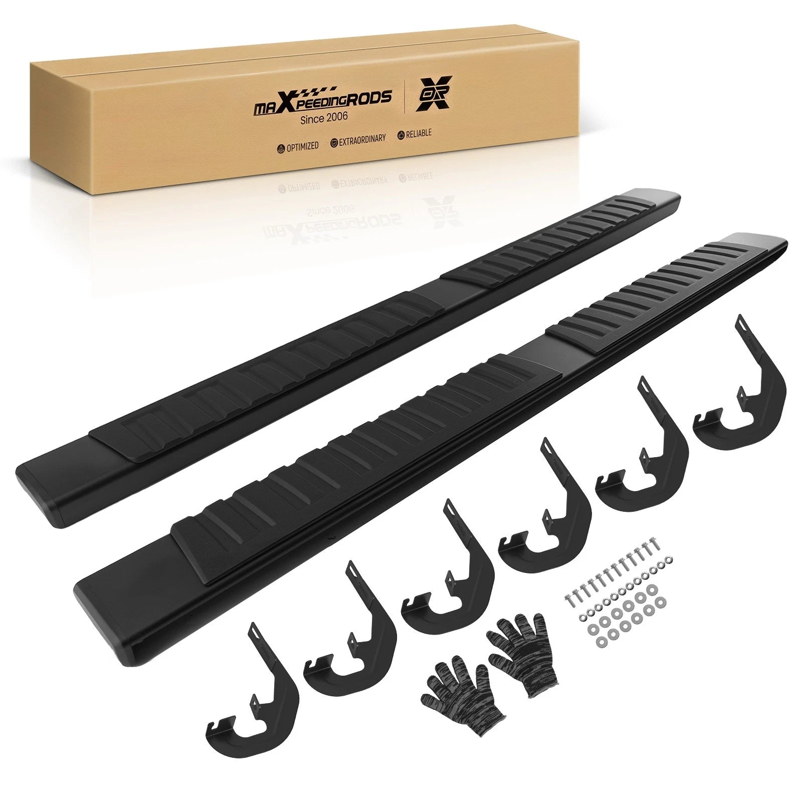6'' Side Steps for Chevrolet Silverado 2500HD 3500HD (2020–2025)