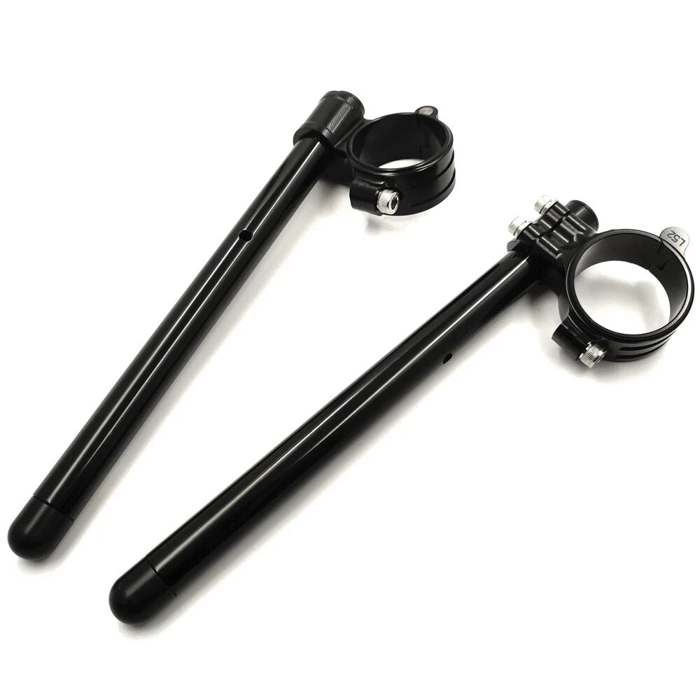 CNC 22mm Handlebars for Universal Motorcycles (Riser Fork Clip-Ons)