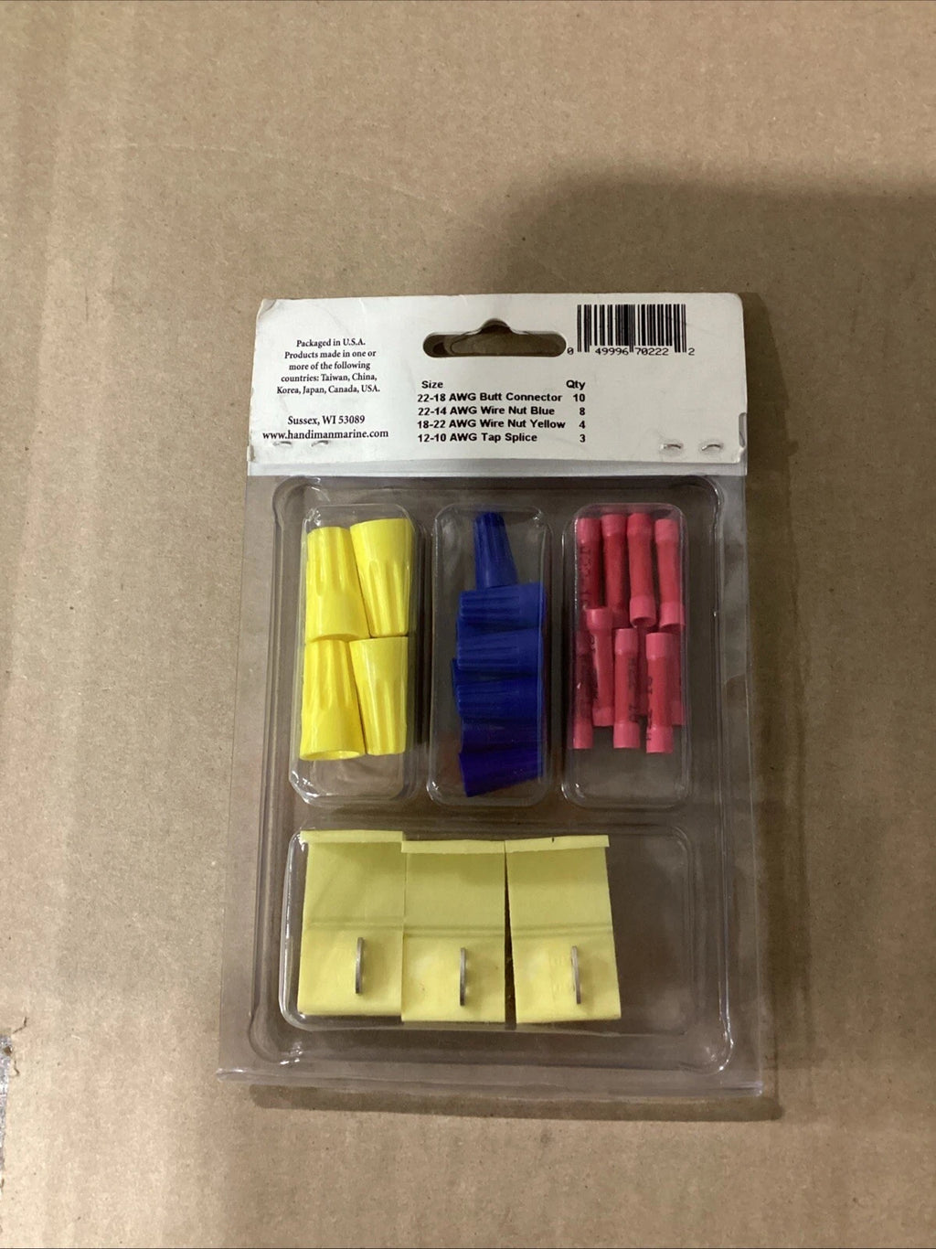 25-Piece Butt & Wire Connector Kit 970222 for Automotive Applications