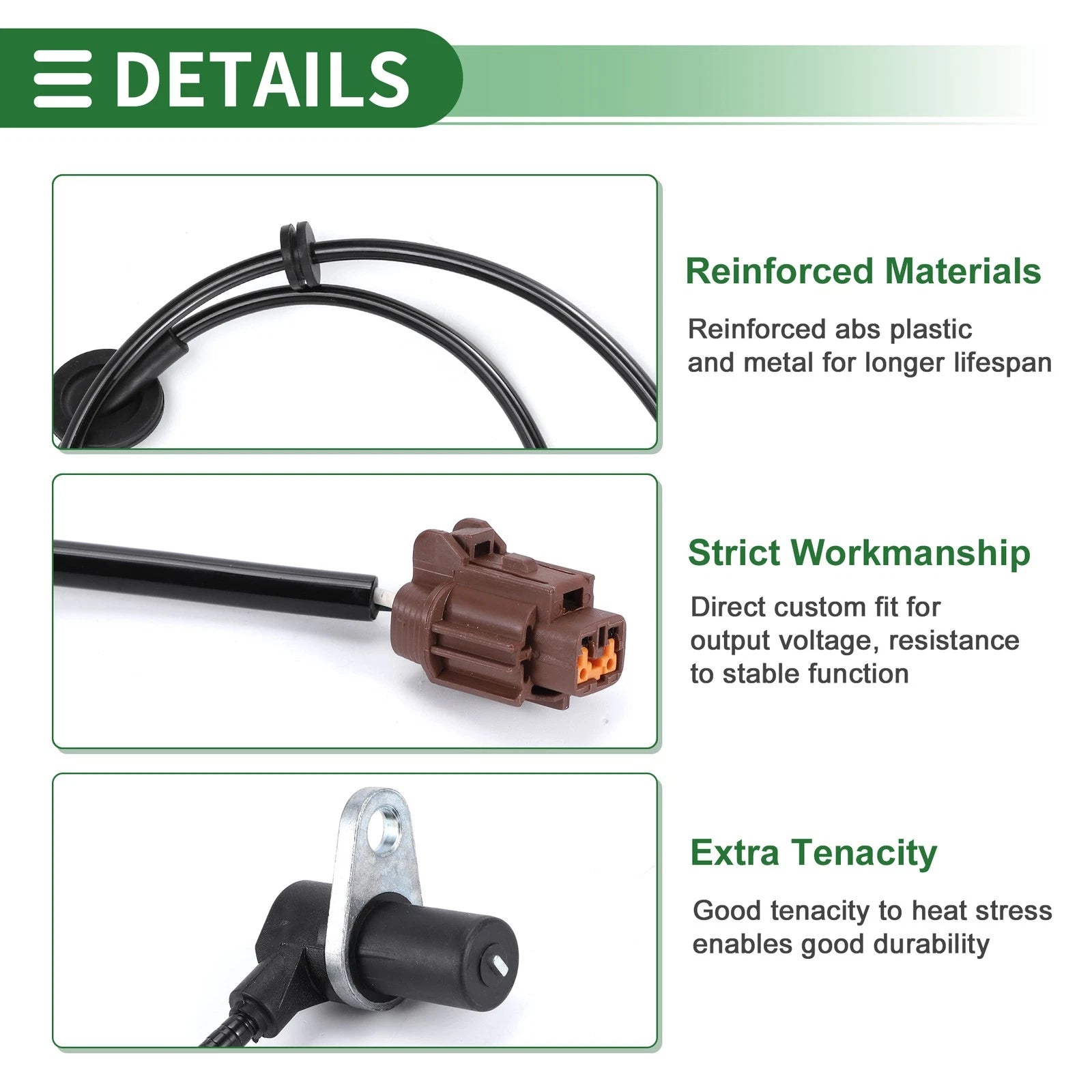 ABS Wheel Speed Sensor No. 479114M460 for Nissan Sentra (2013–2019)