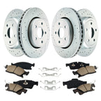 Ceramic Brake Pads and Rotors for 2018–2020 Dodge Durango 3.6L