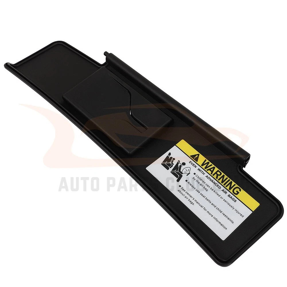 Black Front Left Driver Sun Visor for Mazda MX-5 Miata (2006-2015)