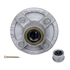 2X Galvanized Trailer Hub Kit for Trailer (2000 lbs, 4 on 4)