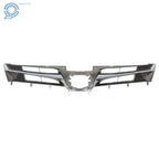 Front Grille Assembly for Toyota Sienna (2018-2020) Black Chrome