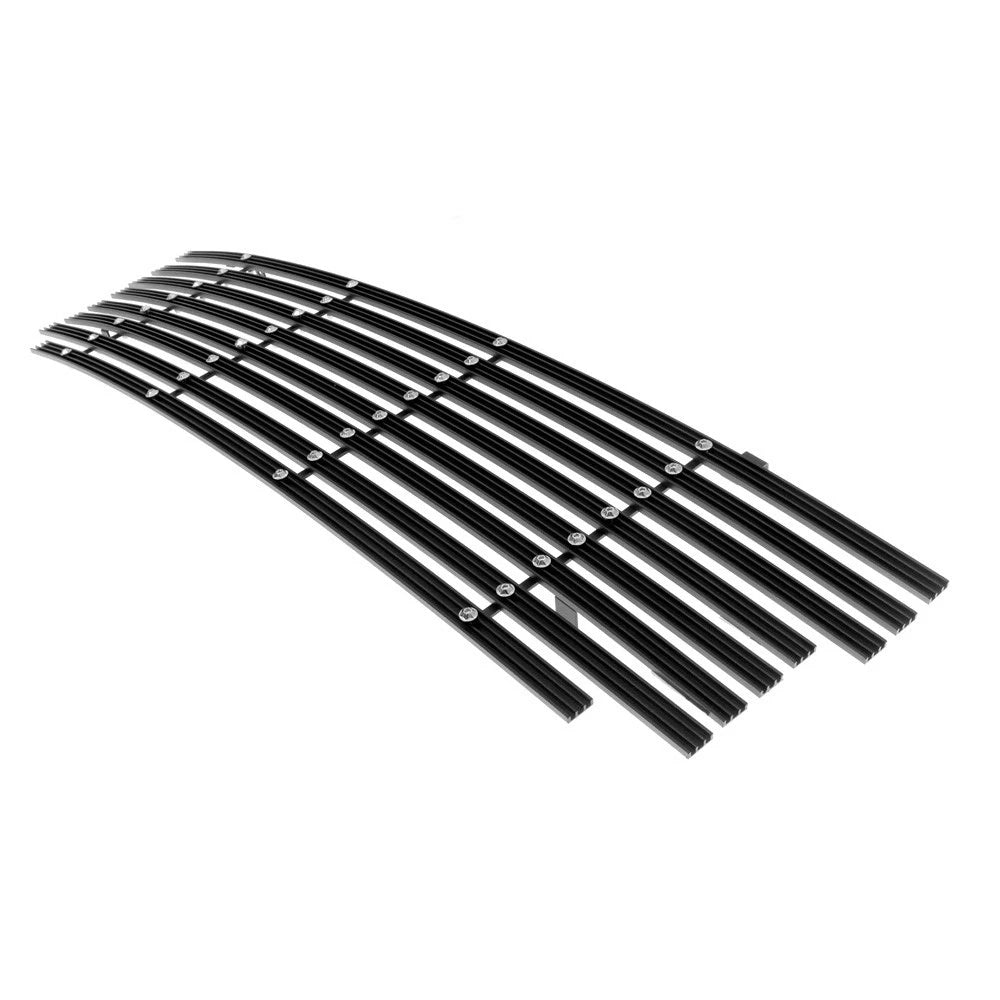Upper Black Wide Rivet Billet Grille Insert for Ford F-150/Lightning (1999–2003)