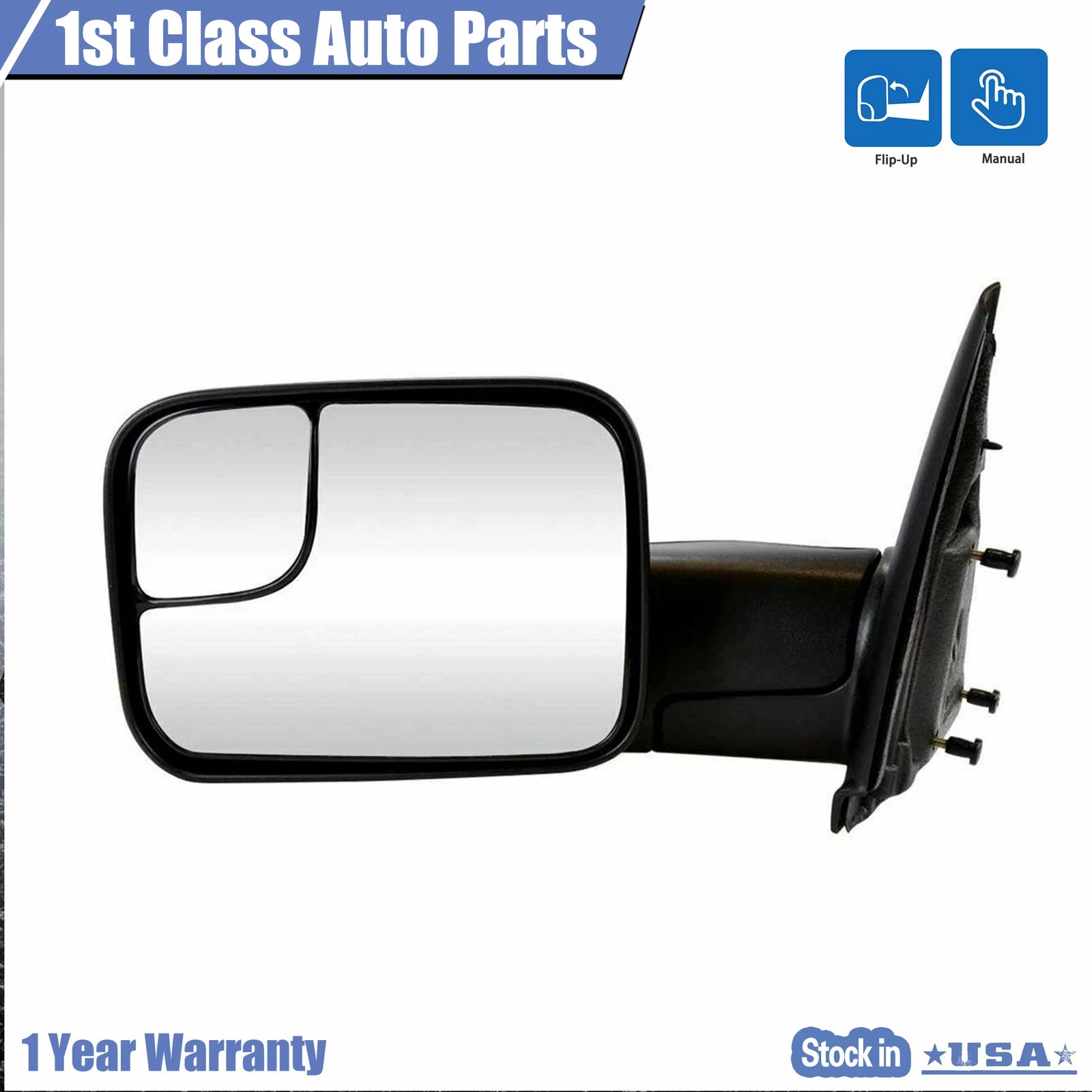 Left Towing Mirror for Dodge Ram 2500 3500 (2002–2009)