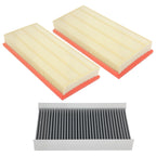 Set of 2 Engine Air Filter & Cabin Air Filter for Land Rover LR4 (2014–2016) CF10259